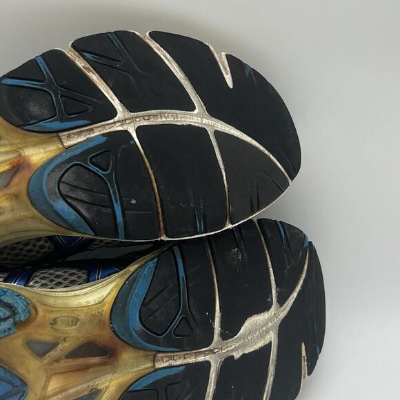 Asics GT-2170 Mens Size 10 Gray/Blue Mesh Athletic Running Shoes Sneakers BEATER - Picture 10 of 15